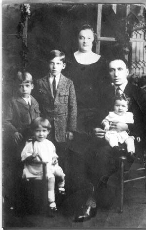Jack Katz and his family